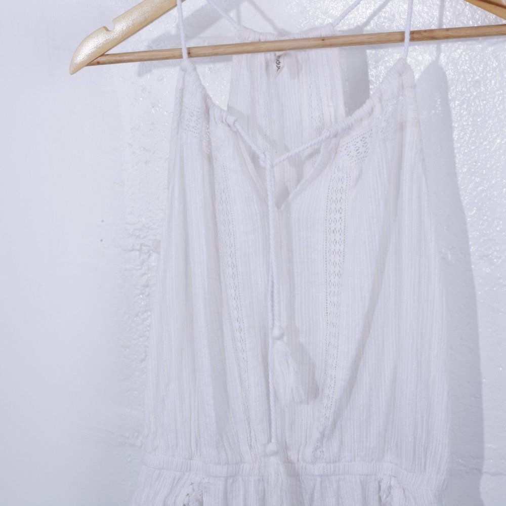 Rip Curl White Romper Small